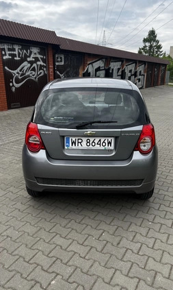 Chevrolet Aveo cena 8900 przebieg: 159800, rok produkcji 2009 z Radom małe 46